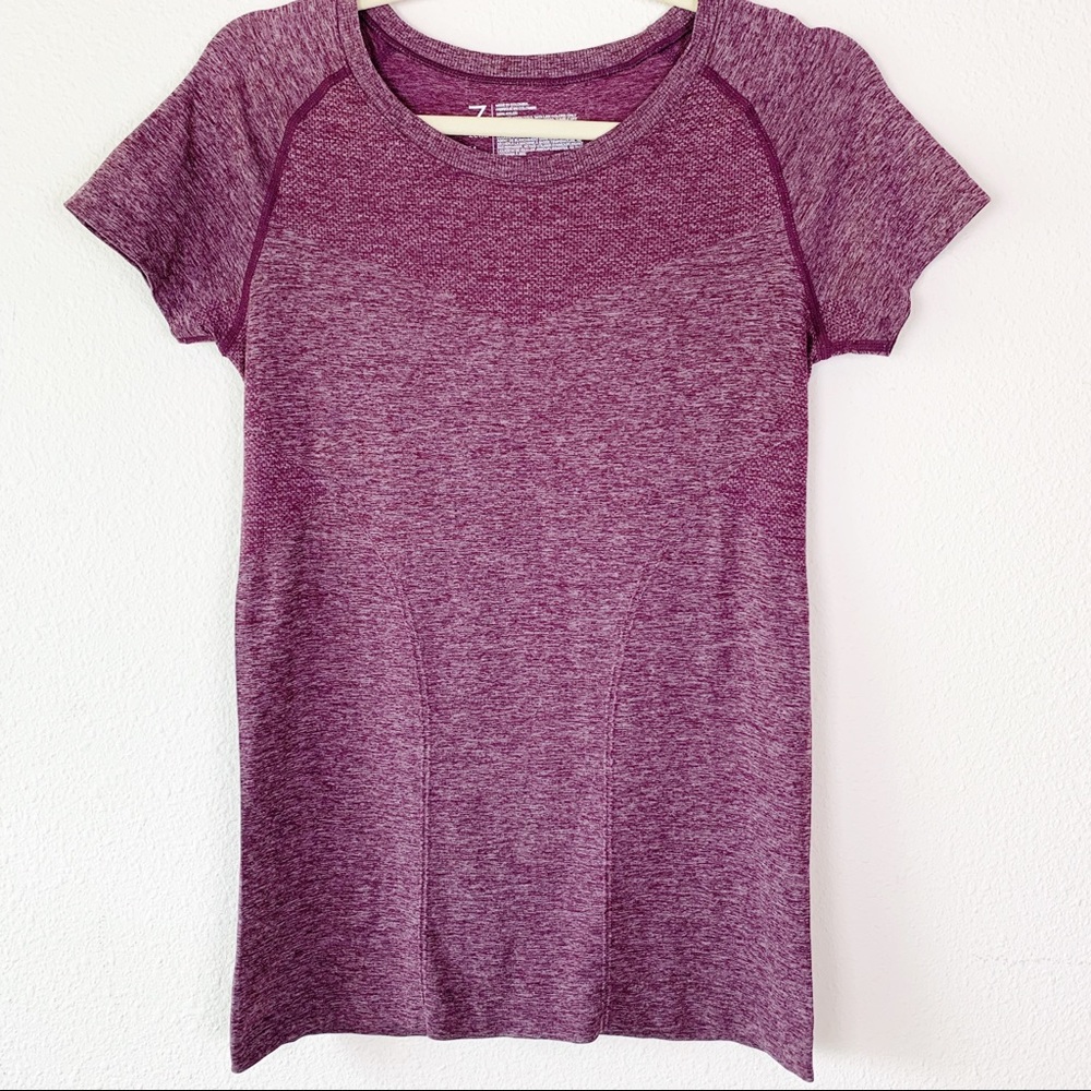 Zella Yoga Short Sleeve top size medium